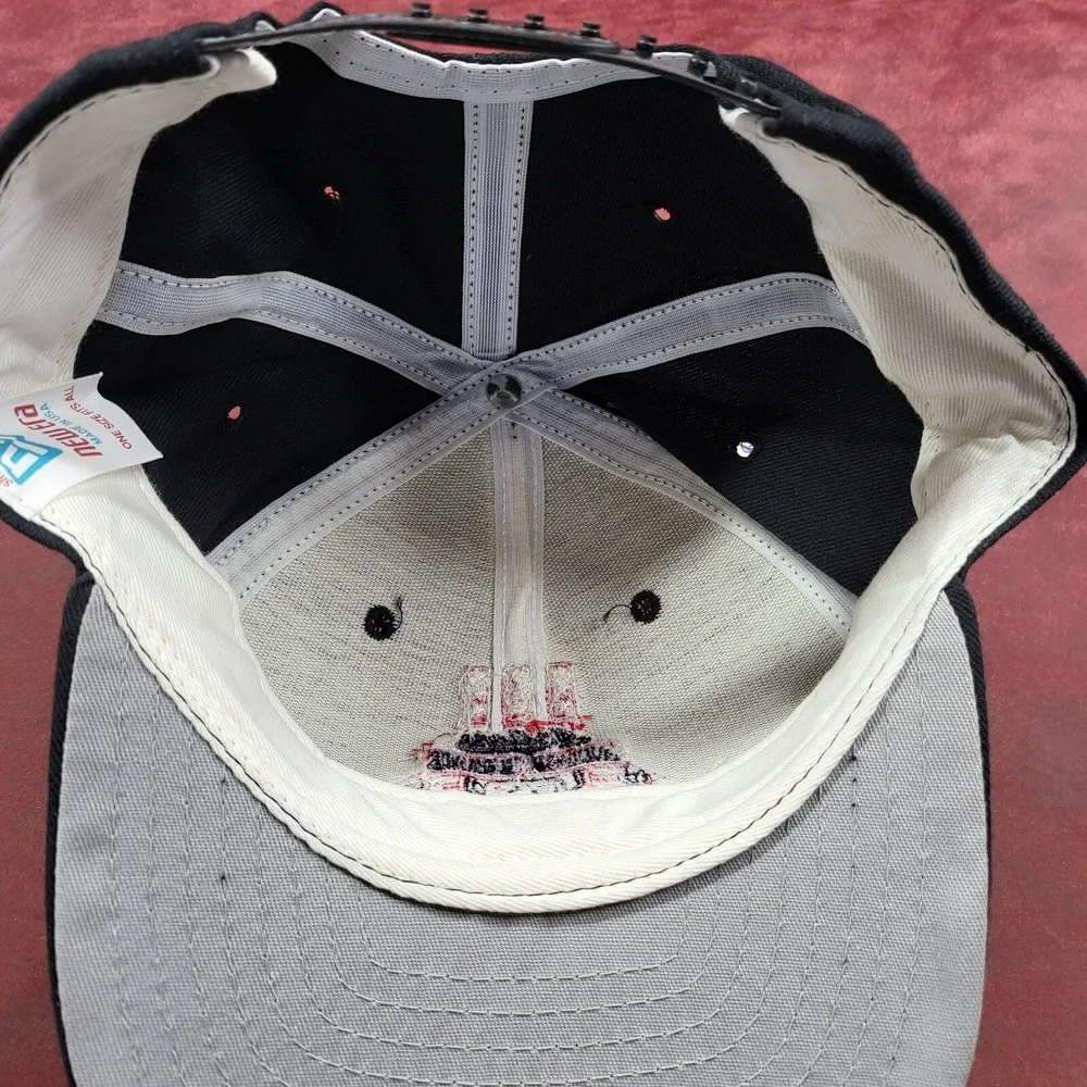 Vintage Cleveland Indian's All-Star Game 1997 Snapback‎ Hat With Tag Black